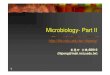 Microbiology- Part IIocw.nctu.edu.tw/course/biology/microbiology971/virus08-111819.pdf · Microbiology- Part II ... discovered in 1992, nestling inside an amoeba inside a cooling