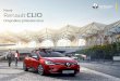 Originálne príslušenstvo · Nový Renault CLIO Nový Renault CLIO s výrobou od septembra 2016. Dávajte dobrý pozor! Zjednodušte si život, vezmite si z toho vášho to najlepšie