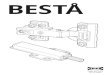 BESTÅ - IKEA · 2020-05-30 · BESTÅ 115443 115444 116637 2x 2x 4x 8 © Inter IKEA Systems B.V. 2020 2020-04-28 AA-2235776-1