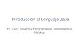 ELO329: Diseño y Programación Orientados a Objetosprofesores.elo.utfsm.cl/.../Java/BasicJavaLanguage.pdf · ELO-329: Diseño y Programación Orientados a Objetos 2 Mi Primer Programa