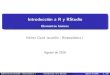 Introducción a R y RStudio - Elementos básicos · Edimer David Jaramillo - Bioestadística 1 Created Date: 8/29/2018 12:26:57 PM 