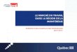 Le marché du travail dans la région de la Montérégie€¦ · Le marché du travail dans la région de la Montérégie Perspectives d’emploi par profession 2013-2017 5 rapport