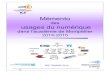 Mémento - Education.gouv.frcache.media.education.gouv.fr/file/strategie/43/5/... · 2015-08-30 · 1 Mémento des usages du numérique dans l’académie de Montpellier 2014-2015