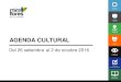 Agenda cultural de la semana Del 14 al 20 de marzo · recorrido por diferentes atractivos turístico de la ciudad como: el Parque del Amor en Miraflores, el Puente de los Suspiros