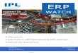 ERP Watch 23 v6 - IPL Advies bv · 2018-10-24 · ERP maar ook in ander applicaties automatisch worden aangestuurd. Infor Visual Infor is een internationaal softwarebedrijf met hoofdkantoor