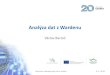 Analýza dat z Wardenu - CESNET9. 2. 2016 Analýza dat z Wardenu Analyzovaná data 2× 1 měsíc dat z Wardenu – Červen: 29 mil. záznamů ze 7 zdrojů – Listopad: 43 mil. záznamů