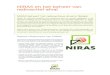 NIRAS en het beheer van radioactief afval en... · Mission Statement van NIRAS NIRAS, de Nationale instelling voor radioactief afval en verrijkte splijtstoffen, is de ... economisch