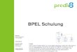 Business Prozesse mit WS-BPEL© 2008 predic8 GmbH Business Prozesse mit WS-BPEL BPEL Server • Sun-Bpel Engine • ActiveBPEL Engine –  • IBM • Oracle BPEL Process 