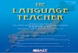 ISSN 0289-7938 the Language Teacher - JALT …...lecture by Garr Reynolds for the TnT work-shops at JALT2009 is Friday, November 20, from 17:00-18:00. [This is a correction of the