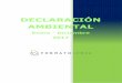 DECLARACIÓN AMBIENTAL - Formato Verde · Página | 3 Declaración Ambiental 2017 2.- Descripción de Formato Verde Formato Verde, S.L. es una sociedad legalmente constituida en Ourense