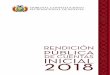 Rendicion de cuentas · Tribunal Constitucional Plurinacional de Bolivia Presentación El Tribunal Constitucional Plurinacional, que ejerce la justicia constitucional -a casi dos