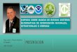 Eng. José L. Flores-Medina PRESENTACION President 2019-2020 · Reconocer arrecifes de coral existentes en estado critico y restaurarlos. Instalar arrecifes de coral artificiales