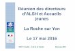 Réunion des directeurs d’ALSH et Accueils jeunes La Roche sur … › IMG › pdf › diapo_CAF_DDCS_FINAL_Mode_de... · 2016-05-23 · Réforme des rythmes éducatifs La Refondation