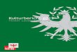 Kulturbericht 2012 - Land Tirol...der neuen Initiative ist, „die besondere Qualität der in Hall bestehenden Organisten mit internatio-(zuständig für Institut für Musikwissenschaft