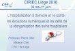 CIRIEC Liège 2018 30 mai-1er - Events ULiège · Healthlook patient access … connected to IPA screening & monitoring COPD - CI - Healthlook 12 Healthlook Pro access IMPROVE YOUR