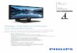 Display interattivo luminoso con SmoothTouch · 2020-04-27 · Philips Monitor LCD con SmoothTouch B-Line 22 (21,5"/54,6 cm diag.) 1920 x 1080 (Full HD) 222B9T Display interattivo