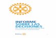 INFORME SOBRE LAS DECISIONES - WordPress.com · Junio de 2016 Estimados rotarios: El Consejo de Legislación de Rotary International se reunió del 10 al 15 de abril de 2016 en Chicago