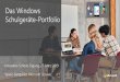 Das Windows Schulgeräte-Portfolio · ProBook x360 11 Education Edition der perfekte Begleiter für Schülerinnen und Schüler in der Primarschule. Windows 10 Home 11.6“ Zoll Monitor,