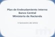 Plan de Endeudamiento Interno Banco Central Ministerio de ... · III. BCCR. Plan Endeudamiento Interno . IV. Visión General sobre la Deuda Pública del Gobierno Central. V. Resultados