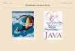 Smalltalk versus Java - Linux-Tage · 2003-03-07 · Smalltalk vs. Java c Chris Burkert 2002 Geschichte - Java 1990 -offentliche Diskussion¨ uber die Zukunft von SUN¨ 1992 - James