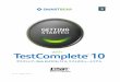 デスクトップ、Web およびモバイル テストの …...TestComplete は、テスト動作の自動化、テストの作成、基準データの定義、テストの実行、テスト結果の