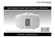 USER MANUALMini Maifan Stone Rice Cooker SRC-204 P.2 P.3 Please register your warranty information now! For Warranty Terms & Conditions, please refer to the last page of this user