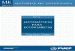 MATERIAL DE ENSEÑANZ A - PUCPfiles.pucp.edu.pe/departamento/economia/ME005.pdf(Material de enseñanza 5) PALABRAS CLAVE: Matemáticas para la Economía. Funciones. Matrices. Vectores