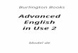 Advanced English in Use 2 Model de programació …€¦ · Web view5’ Word Power Comentar els significats de les paraules de la secció. SB, p. 76 4, 8 Ampliar el vocabulari de