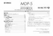 MDP-5MDP-5で再生できるソングデータの各種フォーマット（「シーケンスフォー マット」、「音色配列フォーマット」）は下記のとおりです。市販のいろいろ