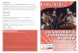 Colloque - SIEFARsiefar.org/wp-content/uploads/2018/04/programme... · Armel Dubois-Nayt (Université Versailles-Saint-Quentin): « L’usage des sens dans deux diptyques de la querelle