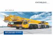 AC 350-6 - Arrendo04 HIGHLIGHTS AC 350-6 Superlift main boom guy for additional capacity increase 64 m main boom System length up to 125.7 m Up to 84 m class leading roadable system