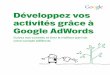 Développez vos activités grâce à Google AdWords · Fonctionnement d’AdWords 4 Comprendre les principes de base Structure du compte 7 Découvrez comment structurer votre compte