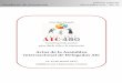 Actas de la Asamblea Internacional de Delegadas AIC · 4 Programa de la Asamblea Sábado 11 de marzo Llegada de los participantes Reunión del onsejo Directivo saliente Domingo 12