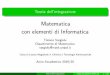 Matematica con elementi di Informatica - MathUniPDvargiolu/MatCTF/CTFIntegrali.pdf · 2019-12-06 · Teoria dell’integrazione Matematica con elementi di Informatica Tiziano Vargiolu