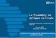 Le Roaming en Afrique centrale - ITU · En 2007, les ministres responsables des télécommunications de la poste souhaitent se de doter d'un service d'itinérance En 2009 mise en
