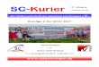 SC---Kurier 27. Jahrgang · Kreisliga A Ost 2016/ 2017 SC Lauchringen vs. FC Rot- Weiß Weilheim >>> Samstag 07.10.2017 15:00 Uhr 