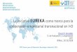 SPRI TALDEA - La iniciativa EUREKA como marco …...Iniciativas lideradas por la industria •Medio plazo •Sectores estratégicos Gran número de participantes •Principales actores