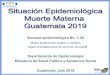 Mortalidad Materna - OSAR Guatemala...Fuente: FC. 2001-2006 :1.58 FC. 2008-2009 1.70 LBMM 2000 LNMM2 2007 Ajustado con memoria anual de labores 2012 estadísticas vitales INE 2013-,2015-Estadísticas