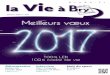 Meilleurs vœux - Bry-sur-Marne · Meilleurs vœux 100 % LED 100 % cadre de vie la Vie à Janvier 2017 n 429 br y94.f r B ry sommaire La Vie à Bry - janvier 2017- n 429- Edité par