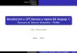 Introducci on a LPCXpresso y repaso del lenguaje Claboratorios.fi.uba.ar/lse/seminario/material... · Repaso de Lenguaje C Actividades Resumen Introducci on Proceso de creaci on de