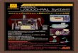 AMR 社製 nano UHPLC system Zaplous U3000-PAL …...AMR 社製 nano UHPLC system Zaplous U3000-PAL System 製品ページは こちらから Zaplous U3000-PAL System ・0.1 μLのサンプルインジェクションが可能