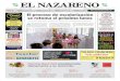 EL NAZARENO · esde el Ayuntamiento nazareno se realiza un llamamiento a la población para que continúe cumpliendo con las recomendaciones y obli-gaciones que las autoridades sanitarias