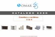C A T A L O G O 2 0 2 0 - Muebles Omar€¦ · Muebles Omar la mejor calidad y mejor variedad de opciones. Nuestros archivos cuentan con corredores de expansión full extensión,