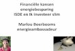 Financiële kansen energiebesparing ISDE en Ik investeer ... · Uw energienota naar nul electra gas investeringsruimte 1500 1000 €30.145,00 2000 1500 €42.235,00 2500 1700 €49.130,00