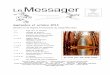 Septembre et octobre 2014 · 2014-09-22 · 1 Septembre et octobre 2014 Bimestriel de l’Eglise Protestante de Liège/Marcellis - p. 1 Page titre et sommaire - p. 2 Journée du District