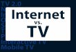 TV 2.0 Next TV Internet Internet-TV Online TV vs. …...30 Std Video pro Monat! 23 182 Mio Spielekonsolen 8,5 Mio in Deutschland Die Basis ist gelegt ... TV 㽈 TV geht den mobile