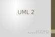UML 2 - UdGima.udg.edu/~sellares/EINF-ES2/Present1213/PresentacioUML2.pdf · • Unified Modeling Language • Llenguatge gràfic per especificar, visualitzar, construïr i documentar