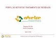 Perfil do Setorbr456.teste.website/~abetre70/wp-content/uploads/2019/11/ABETR… · Perfil do Setor de Tratamento de Resíduos 2 ABETRE – Associação Brasileira de Empresas de
