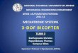 3-DOF BICOPTER•High noise levels in signal measurements → LCD οθόνη •Performance degrading due to battery discharging → power unit •Motors large vibrations → 2 x power