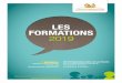 LES FORMATIONS 2019 - France Médiation · • Développement des partenariats. LA NORME AFNOR DE LA MÉDIATION SOCIALE En 2016, l’AFNOR a publié une norme métier de la médiation